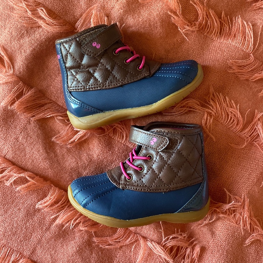 NWOT Toddler Girls Duck Boots